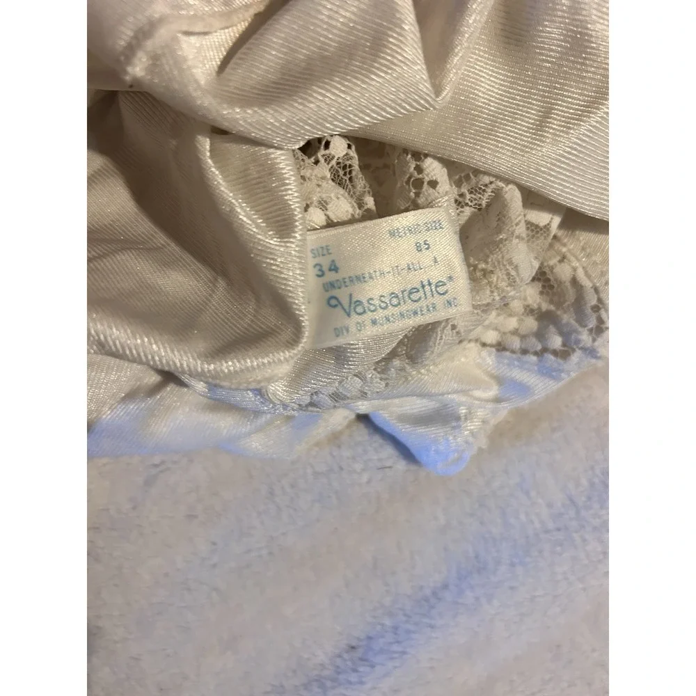 Vintage Vassarette‎ & Deena Satin Lace Lingerie Set Slip Nightgown Medium